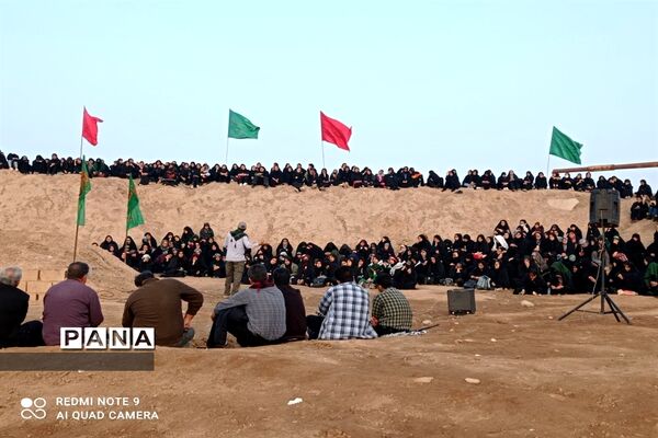 حس وحال دانش‌آموزان منطقه امامزاده در اردوی راهیان نور