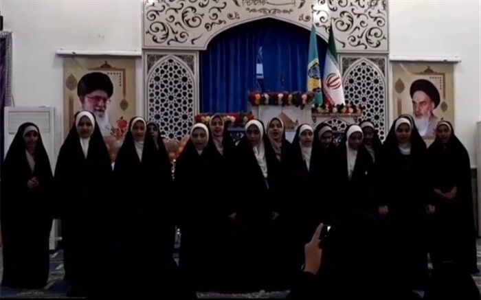 مراسم جشن میلاد حضرت زینب (س) در پارسیان/فیلم