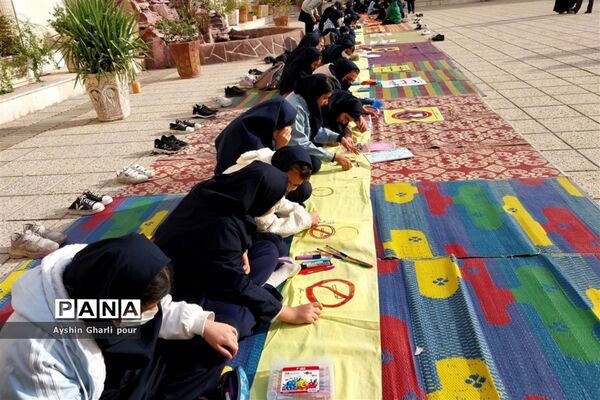 آیین افتتاحیه کانون یاریگران زندگی در دبیرستان دکتر علاالدین بهشتی۲  در ناحیه یک شیراز