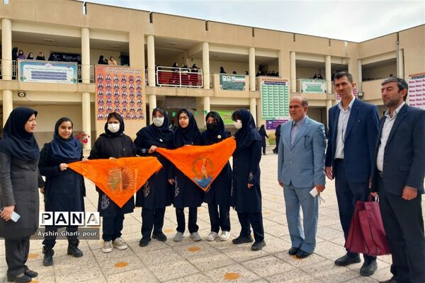 آیین افتتاحیه کانون یاریگران زندگی در دبیرستان دکتر علاالدین بهشتی۲  در ناحیه یک شیراز