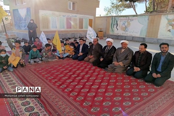 مراسم ولادت حضرت زینب(س) و روز پرستار در مدرسه شهید چاهی شهرستان راز