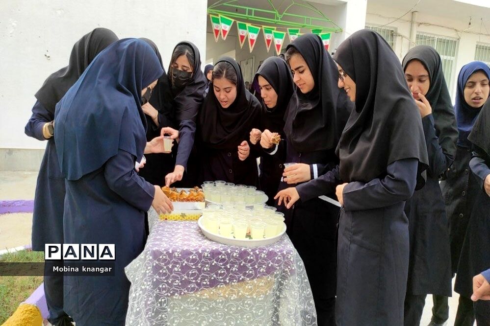 جشن میلادحضرت زینب کبری (س)در دبیرستان فاطمه زهرا (س) شهرستان بوشهر