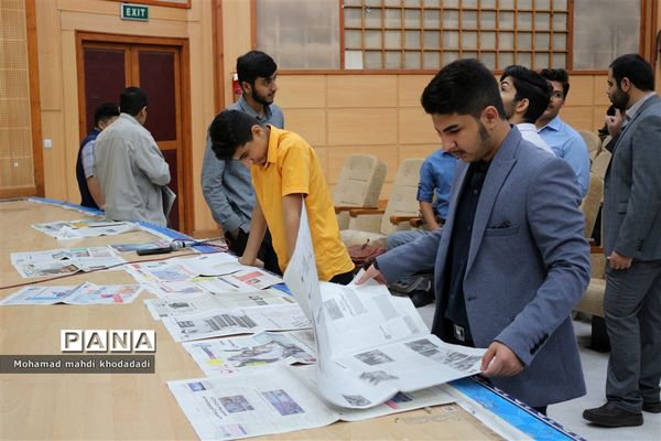 روز اول دوره آموزشی دانش‌آموز خبرنگاران پسر اهواز