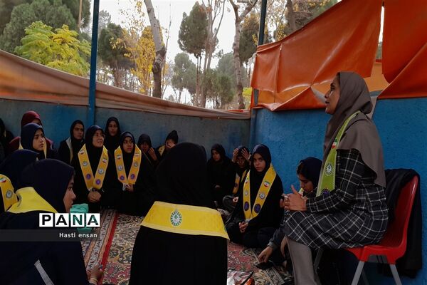 برگزاری اردوی پیشتازان رسانه مقطع متوسط اول ناحیه ۷