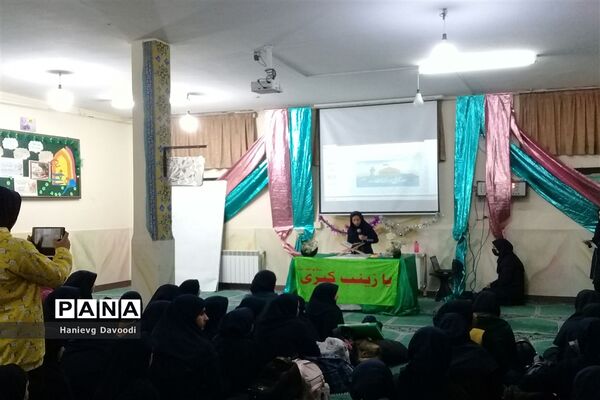 مراسم جشن  ولادت حضرت زینب کبری در مدرسه شهید سید مهدی برقعی  قم