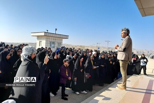 دومین روز از اردوی راهیان نور دانش‌آموزان دختر کهریزک