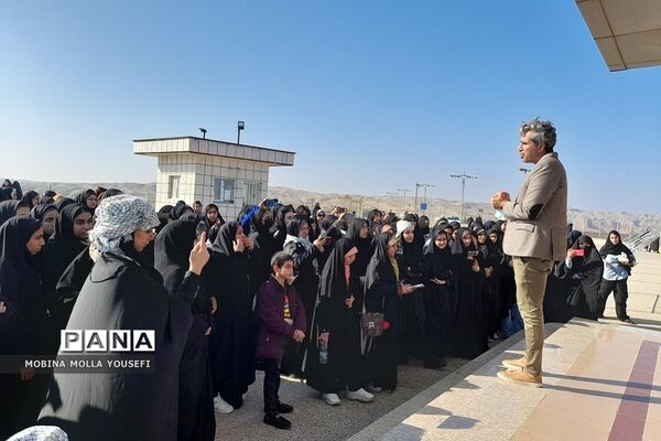 دومین روز از اردوی راهیان نور دانش‌آموزان دختر کهریزک