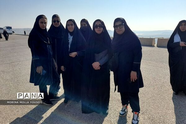 دومین روز از اردوی راهیان نور دانش‌آموزان دختر کهریزک