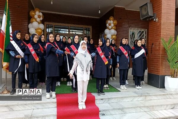 جشن میلاد حضرت زینب در آموزشگاه فرزانگان ناحیه یک بهارستان