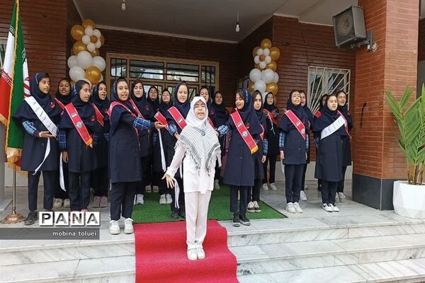 جشن میلاد حضرت زینب در آموزشگاه فرزانگان ناحیه یک بهارستان