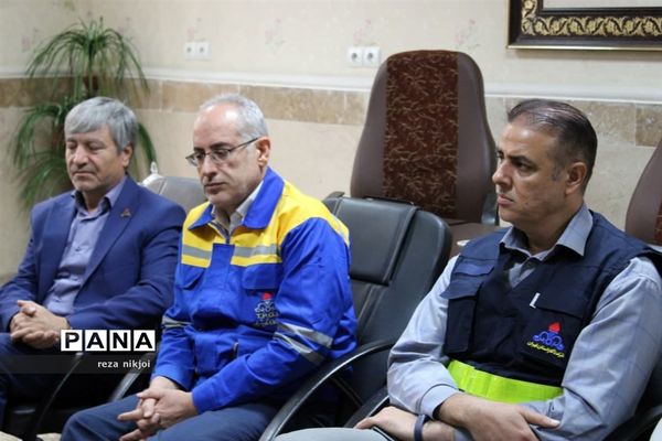 آیین اصلاح الگوی مصرف گازدر مدارس ناحیه یک بهارستان