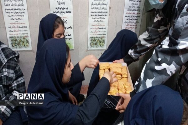 مراسم هفته بسیج درآموزشگاه نوشین بختیاری بخش جوادآباد