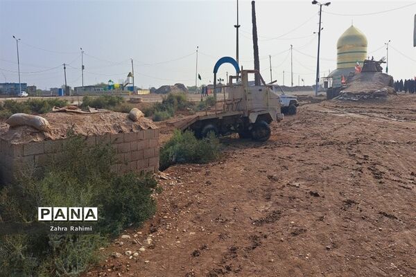 حضور دانش‌آموزان دختر محلاتی در اردوی راهیان نور