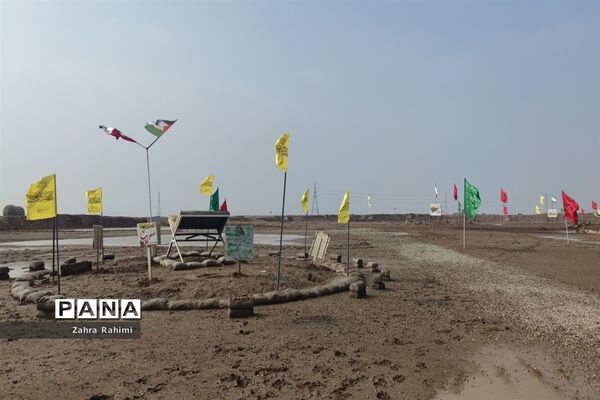 حضور دانش‌آموزان دختر محلاتی در اردوی راهیان نور