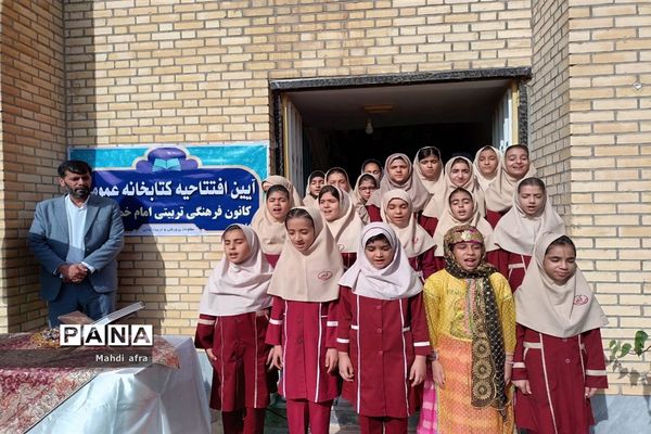 افتتاح کتابخانه عمومی کانون فرهنگی تربیتی امام خمینی ( ره)بهبهان