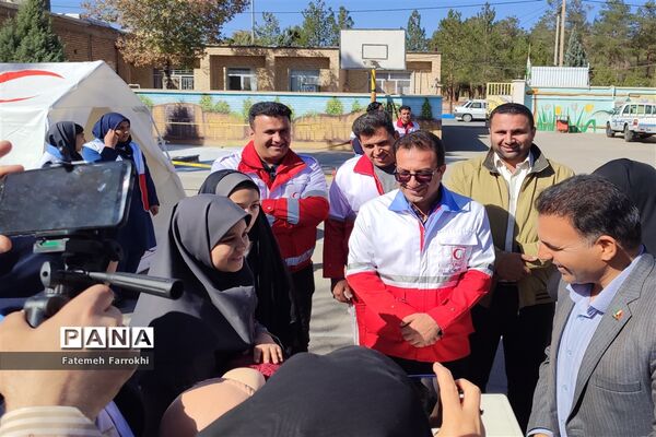 افتتاحیه طرح دادرس در مدارس شهرستان آباده