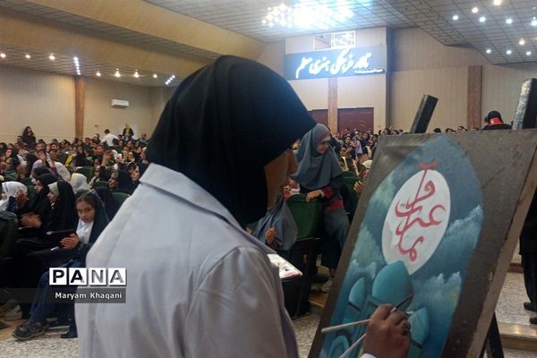 تجلیل از ستارگان قرآنی مقطع دبستان ناحیه 3 شیراز