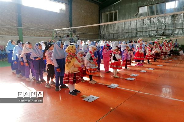 مراسم المپیاد ورزشی  در فاروج