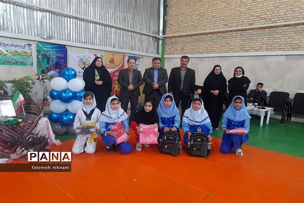 مراسم المپیاد ورزشی  در فاروج