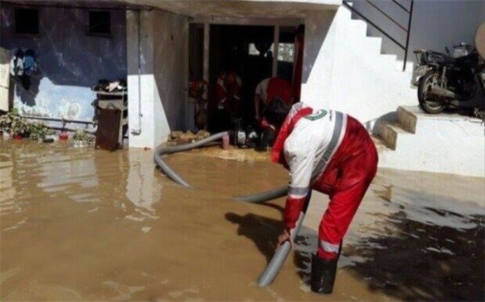 تداوم امدادرسانی در ۲۶ شهرستان متاثر از سیل و آب‌گرفتگی