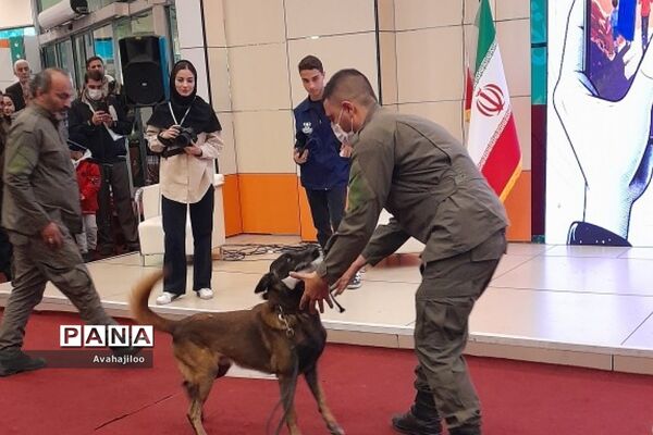 بازدید دانش‌آموزان ناحیه دو ری از نمایشگاه یاریگران زندگی