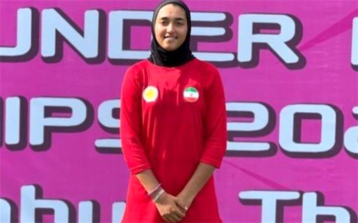 راهیابی دختر نوجوان ایرانی به مرحله یک‌هشتم پایانی تور جهانی تنیس