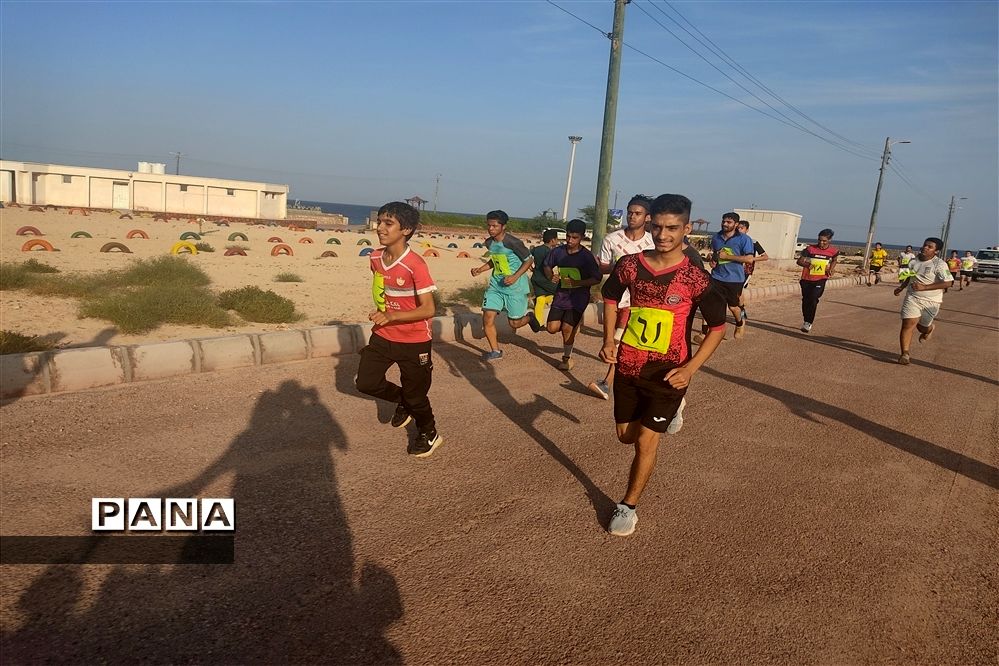 برگزاری مسابقات دو و میدانی در جزیره بوموسی