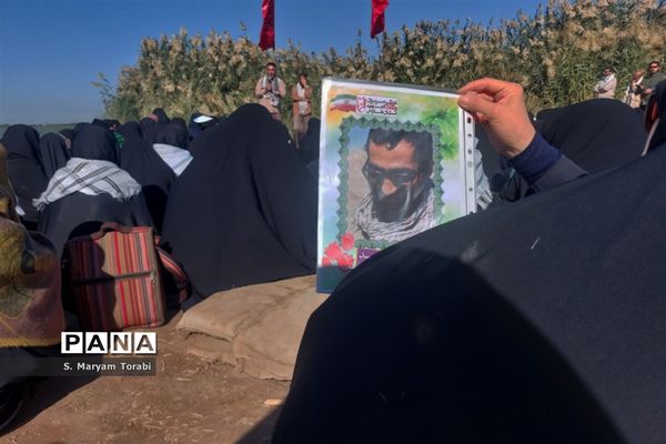 میزبانی شهدا در یادمان علقمه خرمشهر و قدمگاه شهدای غواص از نومعلمان فارس