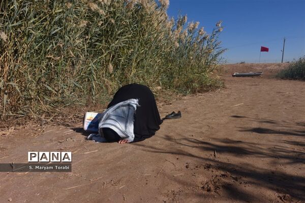 میزبانی شهدا در یادمان علقمه خرمشهر و قدمگاه شهدای غواص از نومعلمان فارس