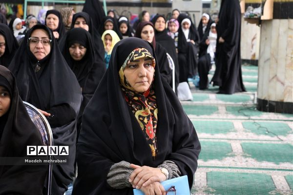 یادواره شهیده نونهال سکینه افرازه در شهرستان قرچک