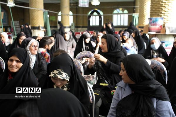 یادواره شهیده نونهال سکینه افرازه در شهرستان قرچک