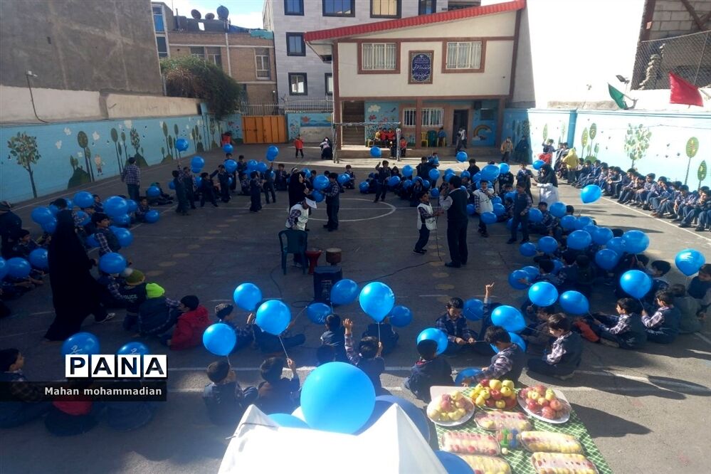 مراسم  روز جهانی پیشگیری از دیابت در دبستان پاسداران