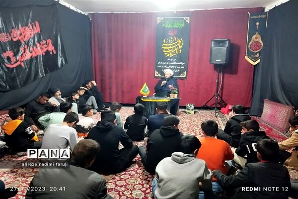 سوگواری ایام فاطمیه در شهرستان فاروج