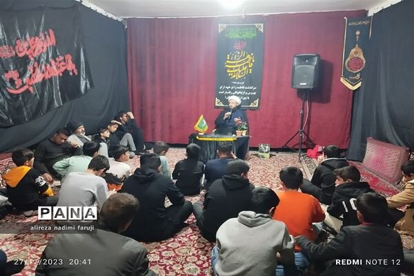 سوگواری ایام فاطمیه در شهرستان فاروج