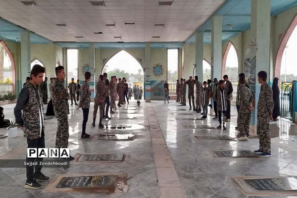 تجدید میثاق با شهدای شهر اهرم