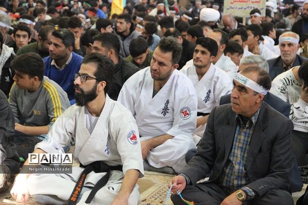 گردهمایی بزرگ بسیجیان شهرستان اسلامشهر