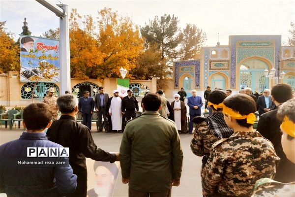 برگزاری همایش رزمایش اقتدار در شهرستان کاشمر