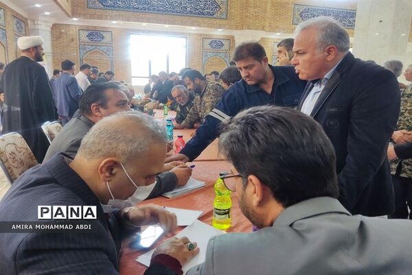 برگزاری میز خدمت در نماز جمعه این هفته باقرشهر