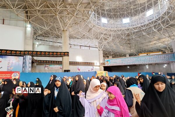 اجتماع بزرگ دختران حاج قاسم در محمودآباد