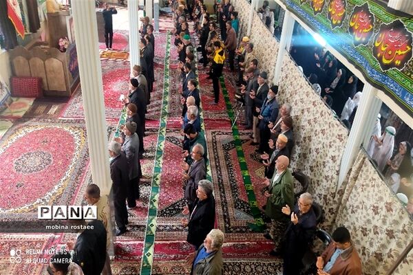 نمازجمعه شهرتیتکانلو درهفته بسیج