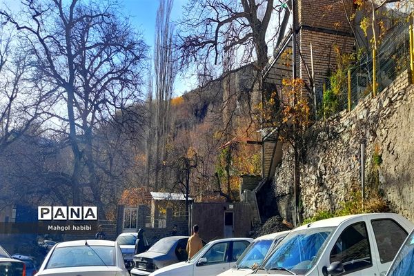 زیبایی روستای دهبار طرقبه در فصل پاییز