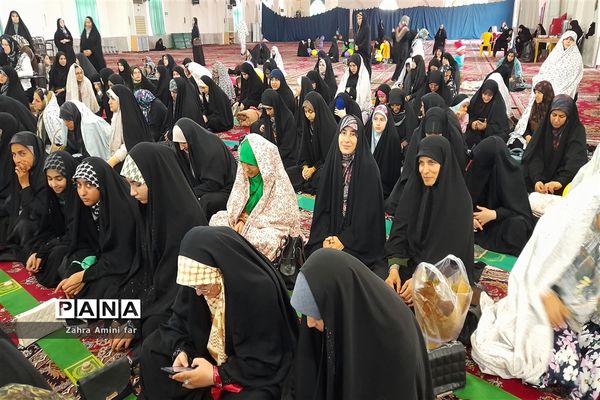 اجتماع دختران حاج قاسم  در نور