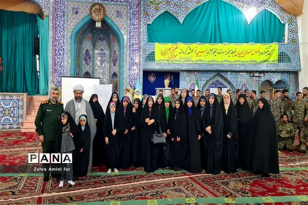 اجتماع دختران حاج قاسم  در نور