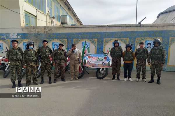 همایش بزرگ بسیجیان در شهرستان شیروان