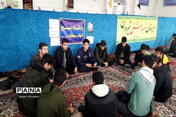 همایش بزرگ بسیجیان در شهرستان شیروان