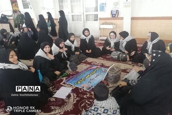 همایش بزرگ بسیجیان در شهرستان شیروان