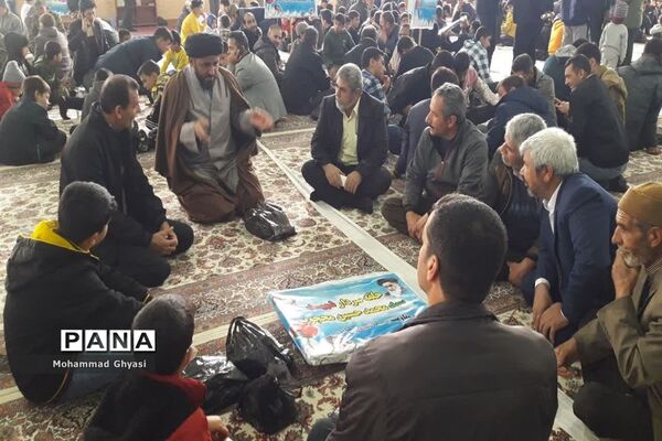 همایش بزرگ بسیجیان در شهرستان شیروان