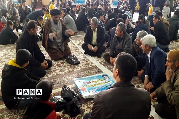 همایش بزرگ بسیجیان در شهرستان شیروان