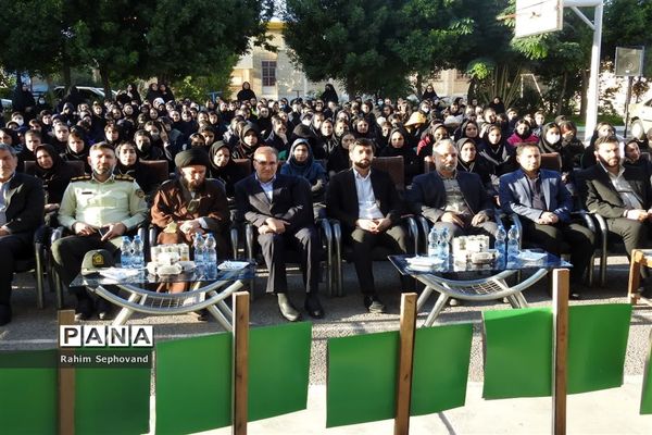 مراسم گرامیداشت ۴ آذر روز مقاومت مردم اندیمشک در هنرستان نرجس خاتون