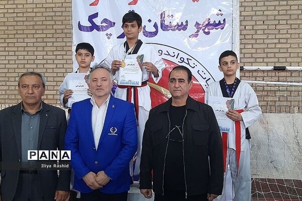 برگزاری مسابقات تکواندو در شهرستان قرچک
